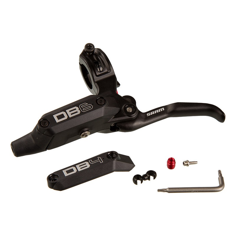 SRAM DB6/4 Disc Brake Lever Assembly – Left Aluminum Lever Blade Diffusion Biack A1