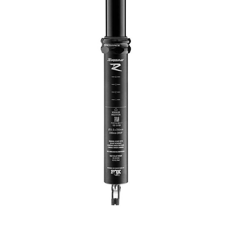 Turbine SL Dropper Seatpost – 30.9 100mm Travel Black