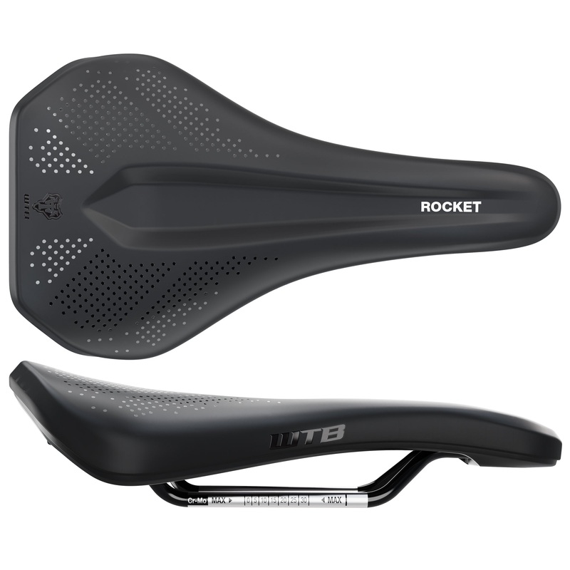 WTB Rocket Saddle – Chromoly Black Medium Fusion Form