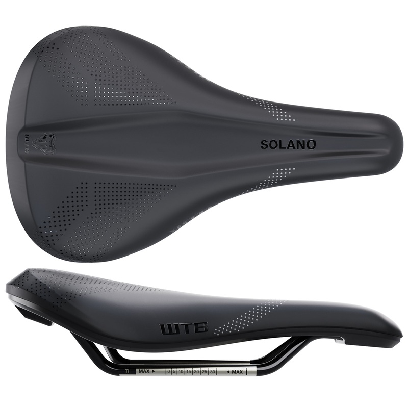 WTB Solano Saddle – Titanium Black Medium Fusion Form