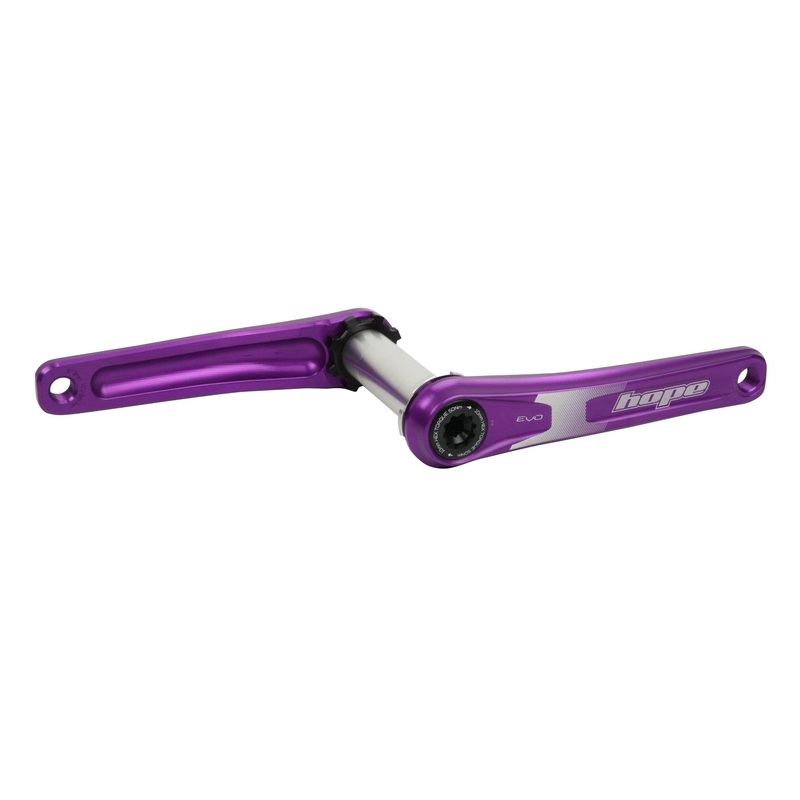 Evo Crankset No Spider(68/73mm) 155mm Purple
