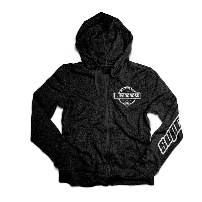 Supercross BMX | Hand Made BMX – Zip Up Hoodie