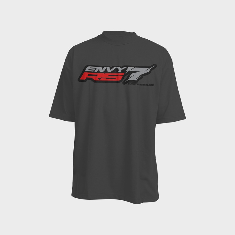 Supercross BMX |  RS7 T-Shirt|Youth Small|Youth Medium|Youth Large|X- Small|Small|Medium|Large|XL|XXL|XXXL|Youth XL|Dark Grey|Black