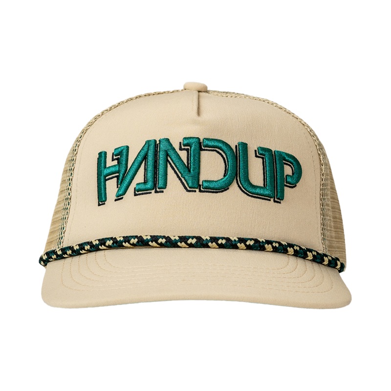 Trucker Hat – Cream/Green