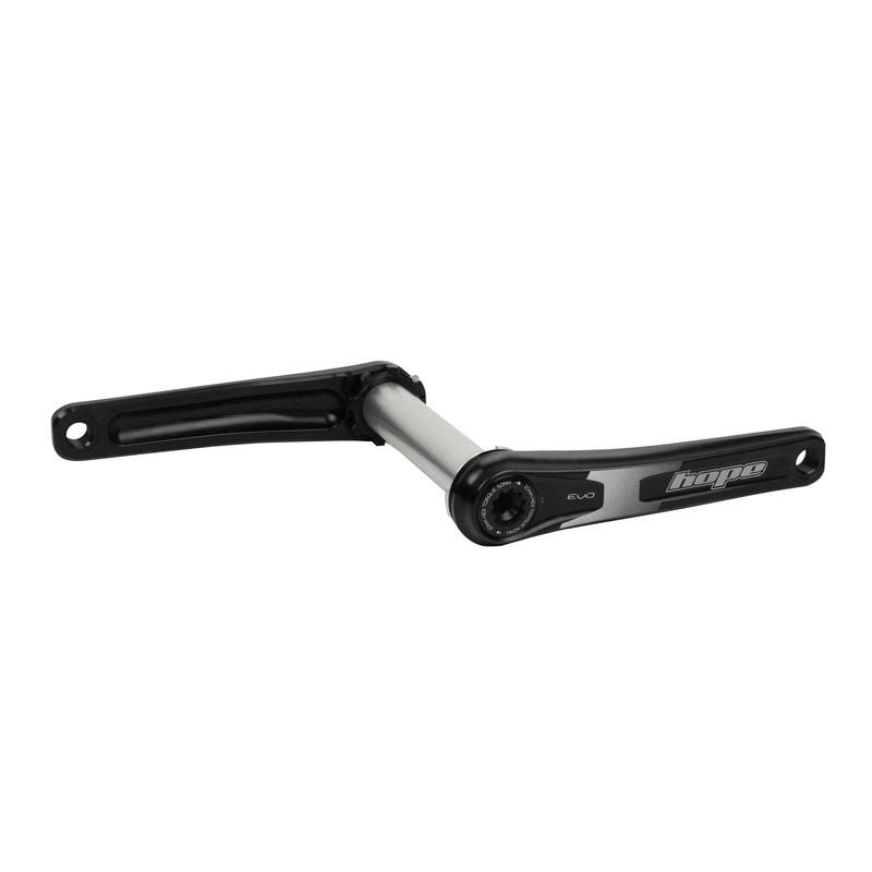 Evo Crankset No Spider(68/73mm) 155mm Black