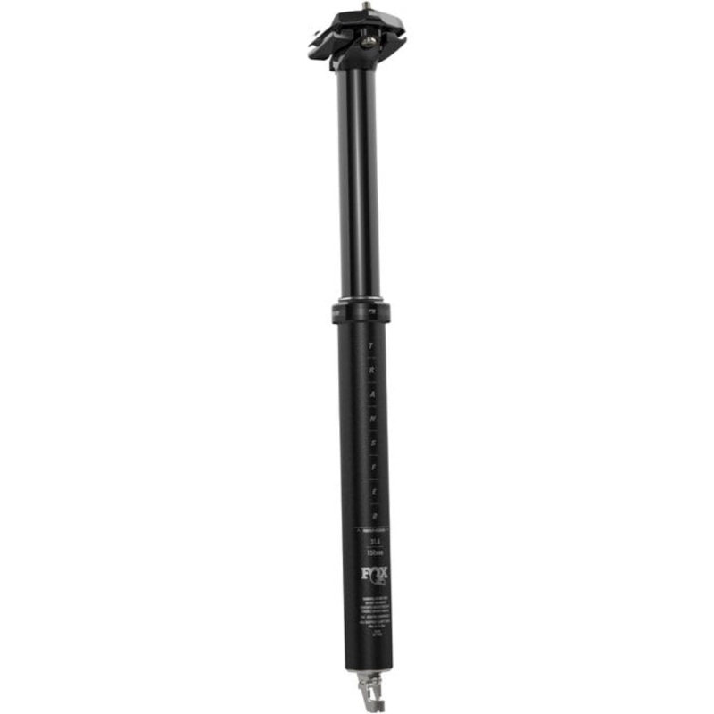 FOX Transfer Performance Elite Dropper Seatpost – 30.9 mm 150 mm Internal Routing Anodized BLK