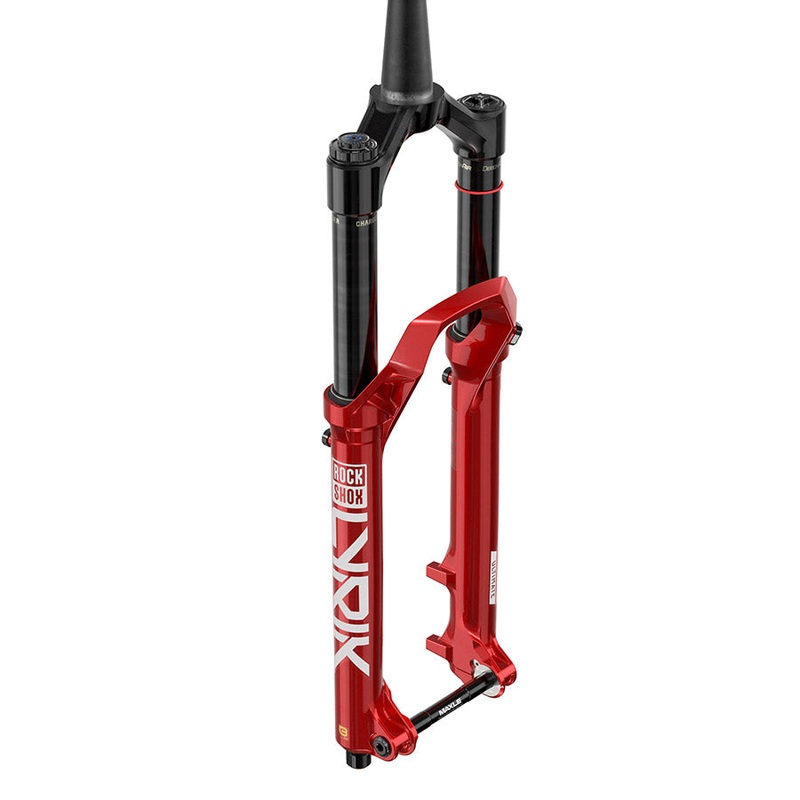 RockShox Lyrik Ultimate D2 Suspension Fork 27.5 DebonAir+ W/ButterCups 160mm 1-1/8-1.5 15x110mm TA Rake: 37mm Red