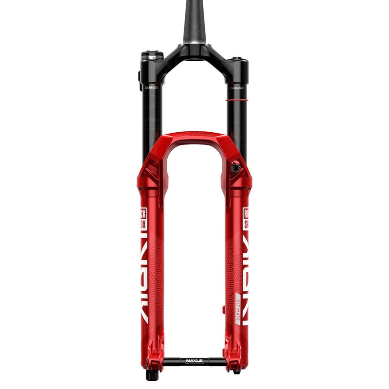 RockShox Lyrik Ultimate Flight Attendant Charger 3.1 Suspension Fork – 29 160 mm 15 x 110 mm 44 mm Offset Electric Red A3