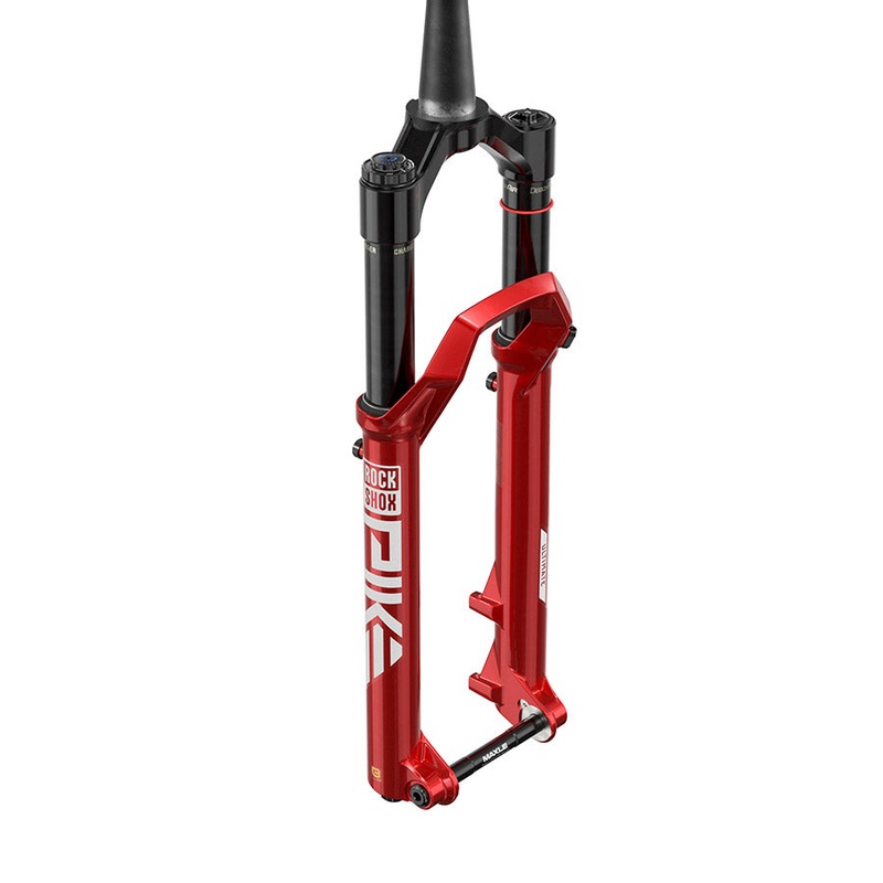 RockShox Pike Ultimate C2 Suspension Fork 27.5 DebonAir+ W/ButterCups 140mm 1-1/8-1.5 15x110mm TA Rake: 44mm Red