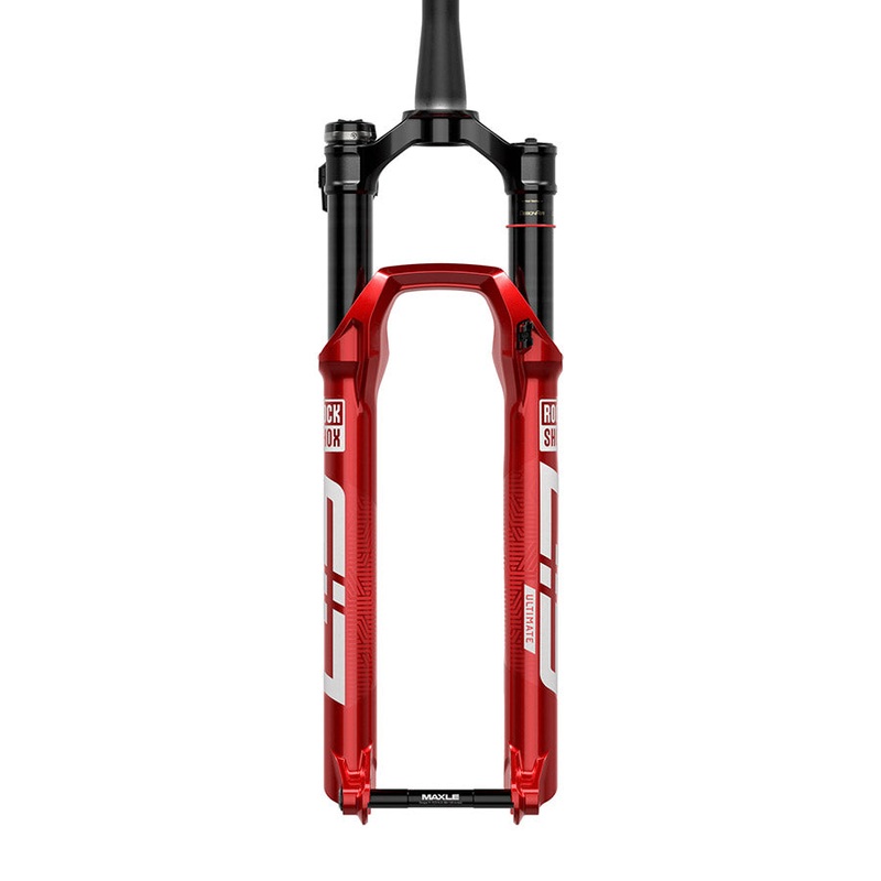 RockShox SID Ultimate Flight Attendant Race Day 2 Suspension Fork – 29 120 mm 15 x 110 mm 44 mm Offsett Electric Red 3P Crown D1