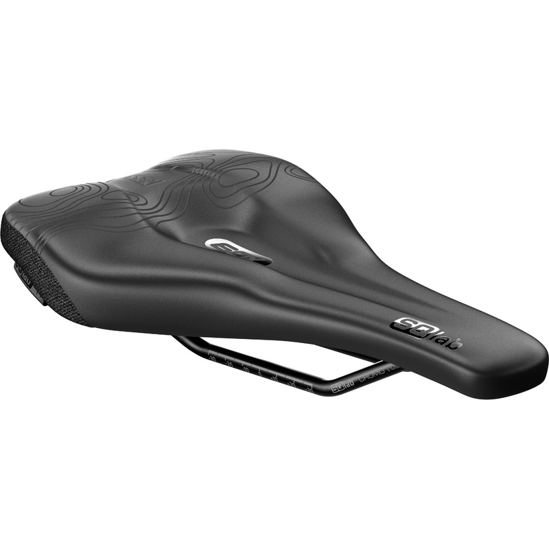 SQlab 60X Ergowave Active S-tube Rail 160* Saddle Black