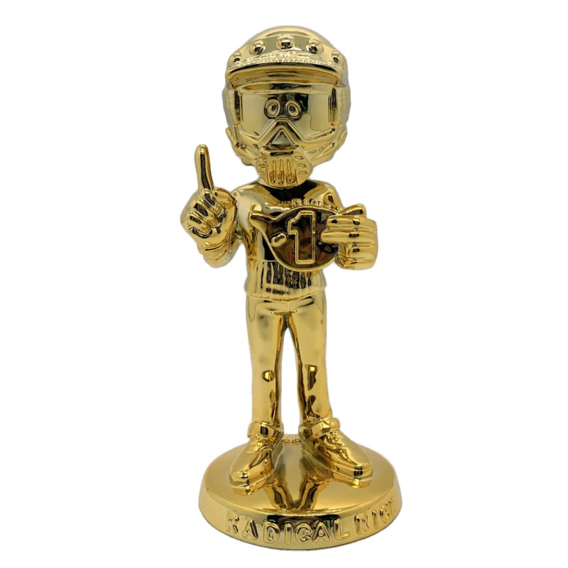 Supercross BMX | GOLD Radical Rick BMX Bobble Head