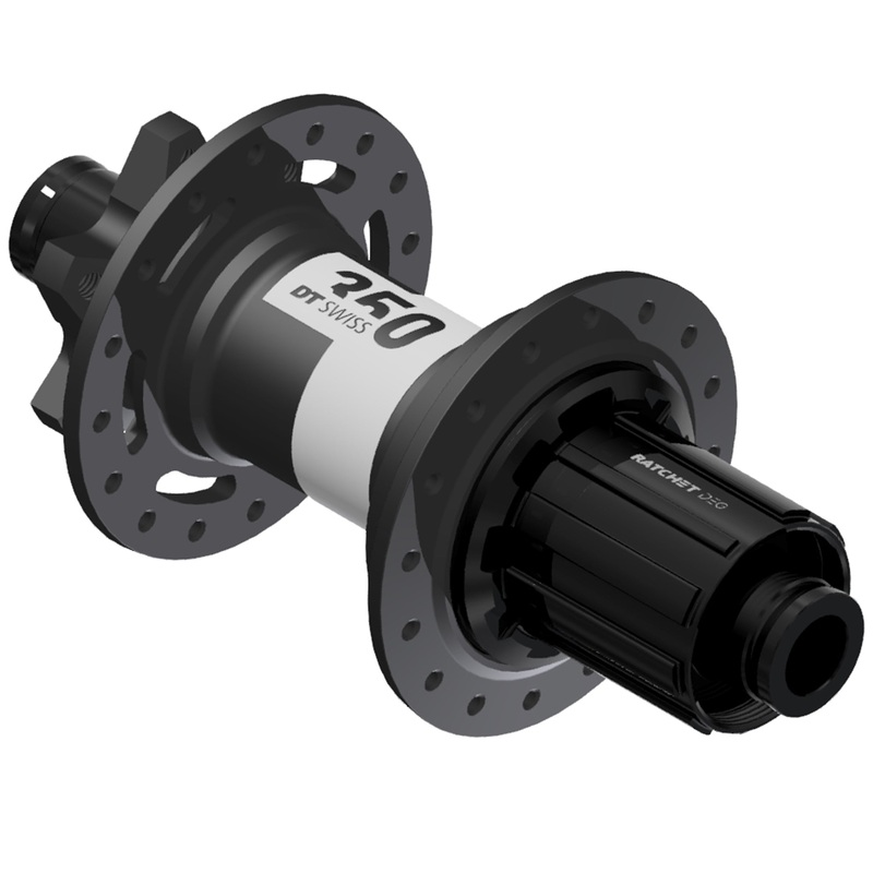 DT Swiss 350 DEG Rear Hub – 12 x 148mm 6-Bolt HG 11 MTN Black 32H 72pt