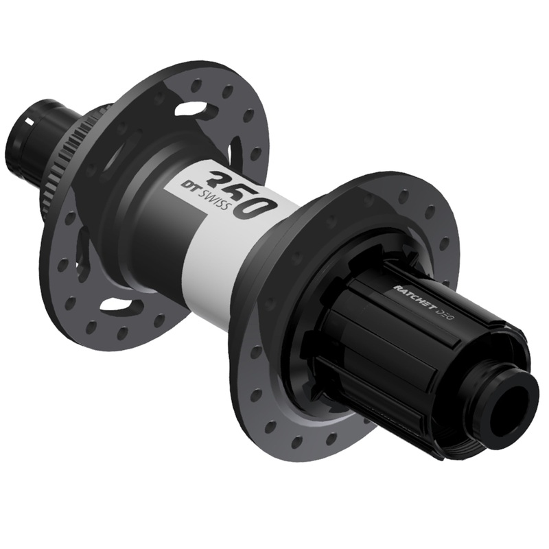 DT Swiss 350 DEG Rear Hub – 12 x 148mm Center-Lock HG 11 MTN Black 32H 72pt
