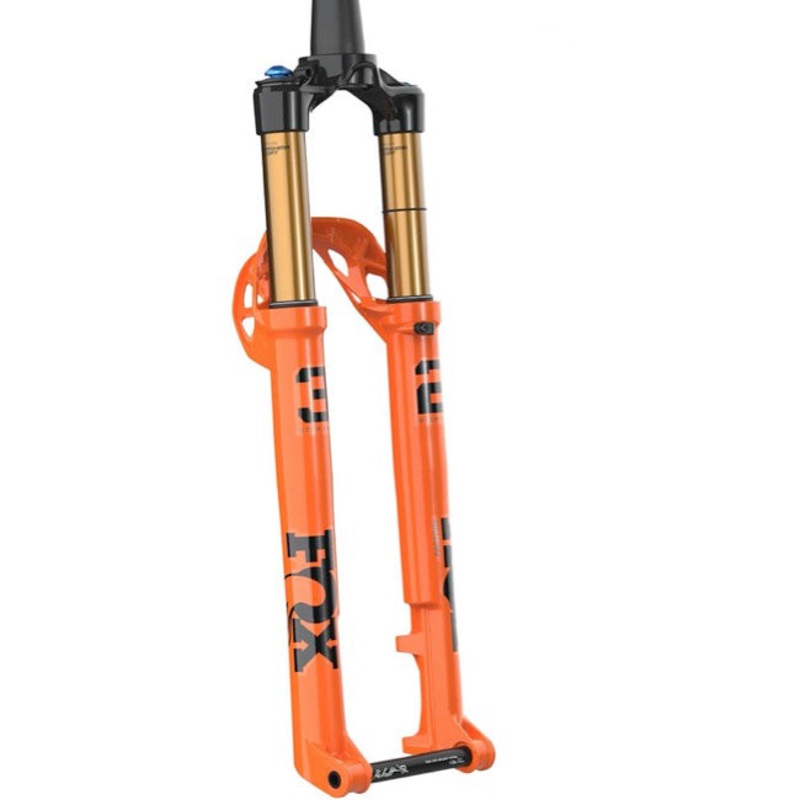 FOX 32 Step-Cast Factory Suspension Fork – 29 100 mm 15 x 110 mm Kabolt SL 44mm Offset GRIP SL Damper Push-Lock Shiny Orange