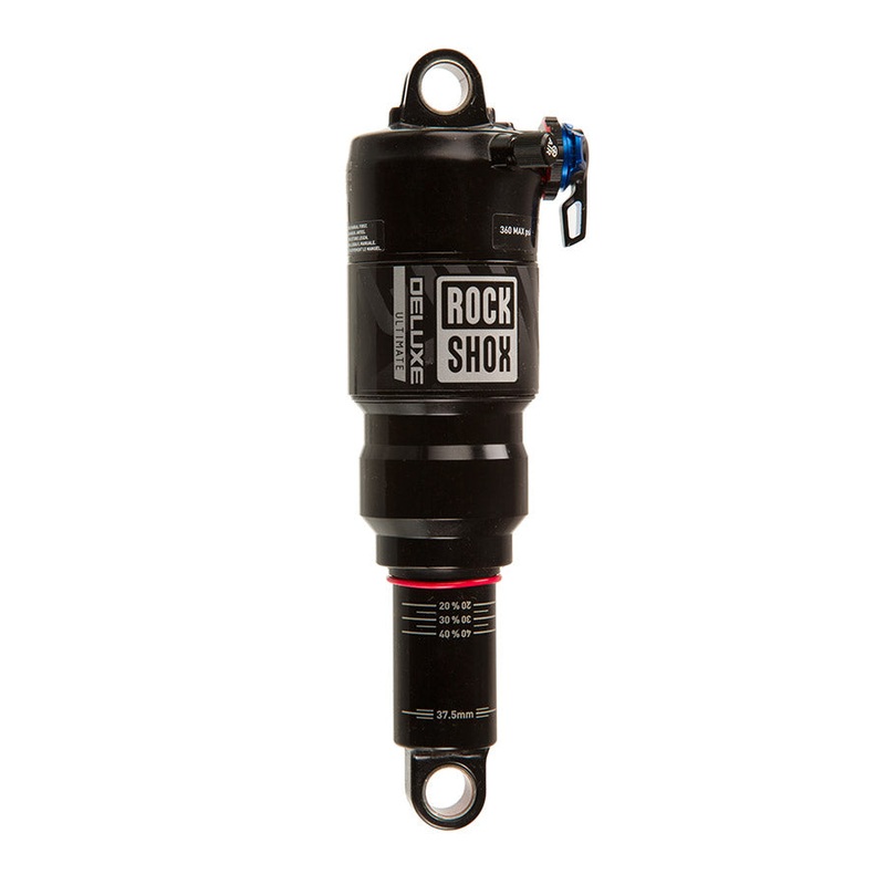 RockShox Deluxe Ultimate RCT  Rear Shock – 230 x 62.5mm Linear XL 4 Neg/0 Pos Tokens Reb 55 / Comp 30 Lock Out 4 Standard C2