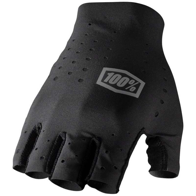 100% Sling Gloves – Black Short Finger Large