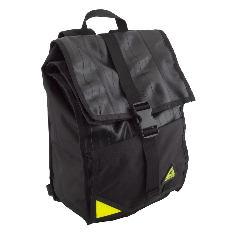 Green guru Commuter Roll Top Backpack  17×11.5×5.5` 1075 c.i. Black