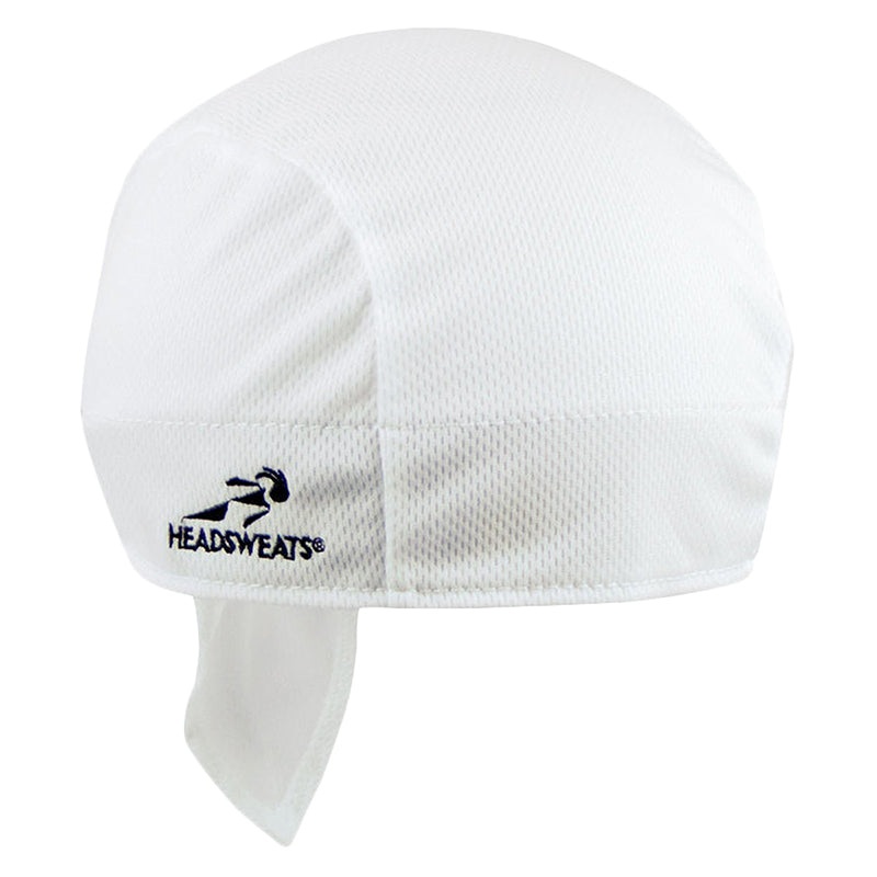 Headsweats Shorty Coolmax Bandana One Size Unisex White Bandana