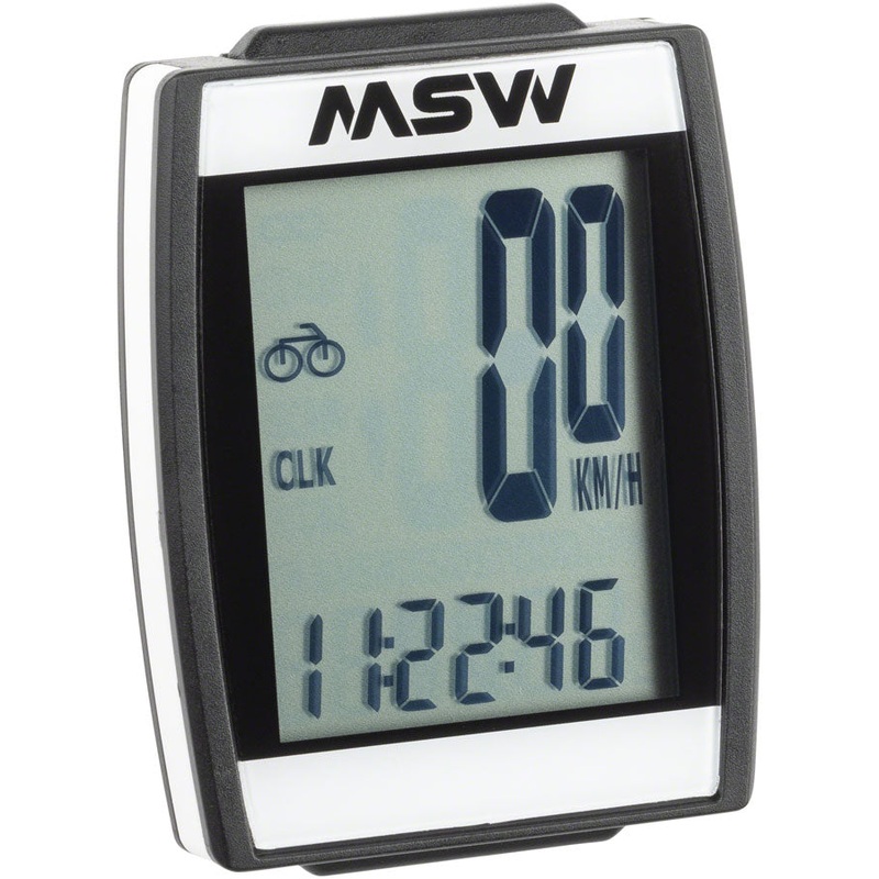 MSW Miniac Wireless Bike Computer – Wireless Black