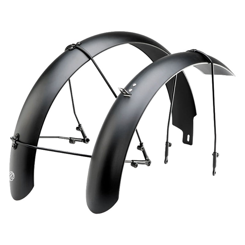 Full E-Bike Fenders – 20×3.1 Black