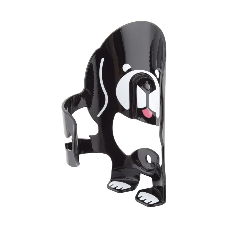 Very Good Dog Water Bottle Cage: Black