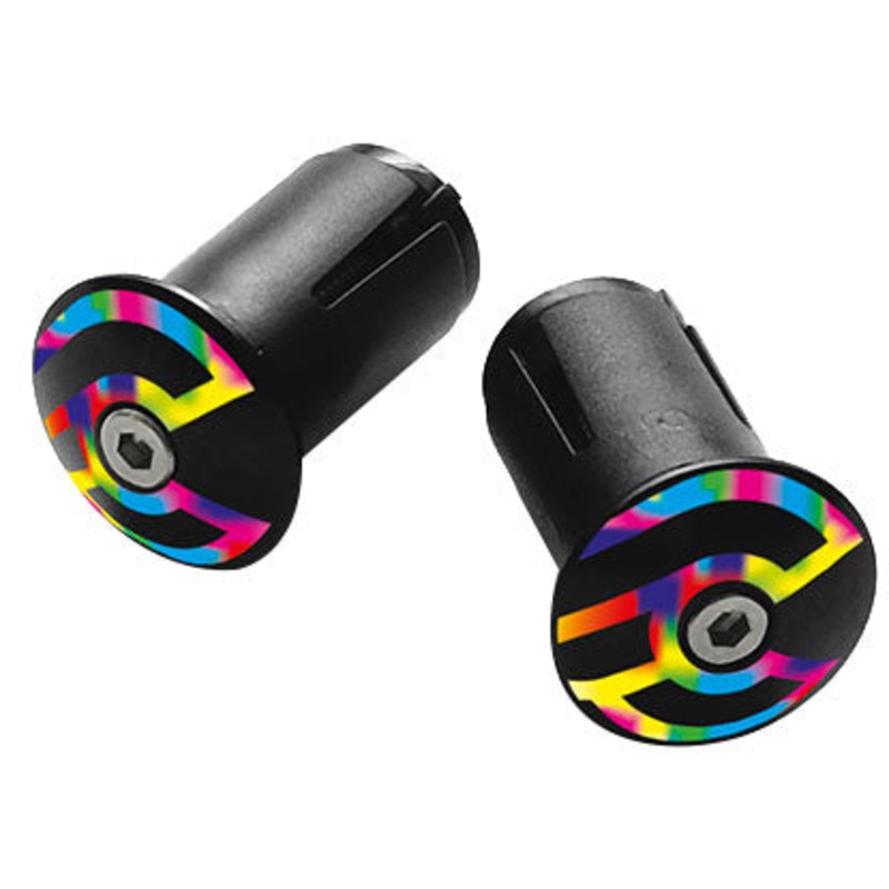 Expander Alloy End Plugs Ano Caleido Pair