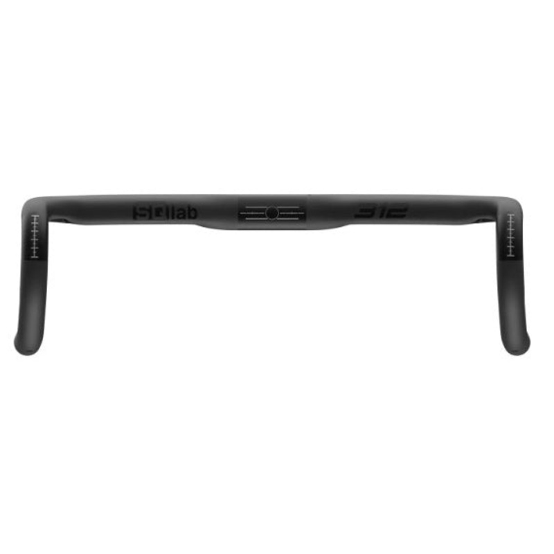 SQlab 312 R Carbon integrated Bar (31.8) 40cm Black