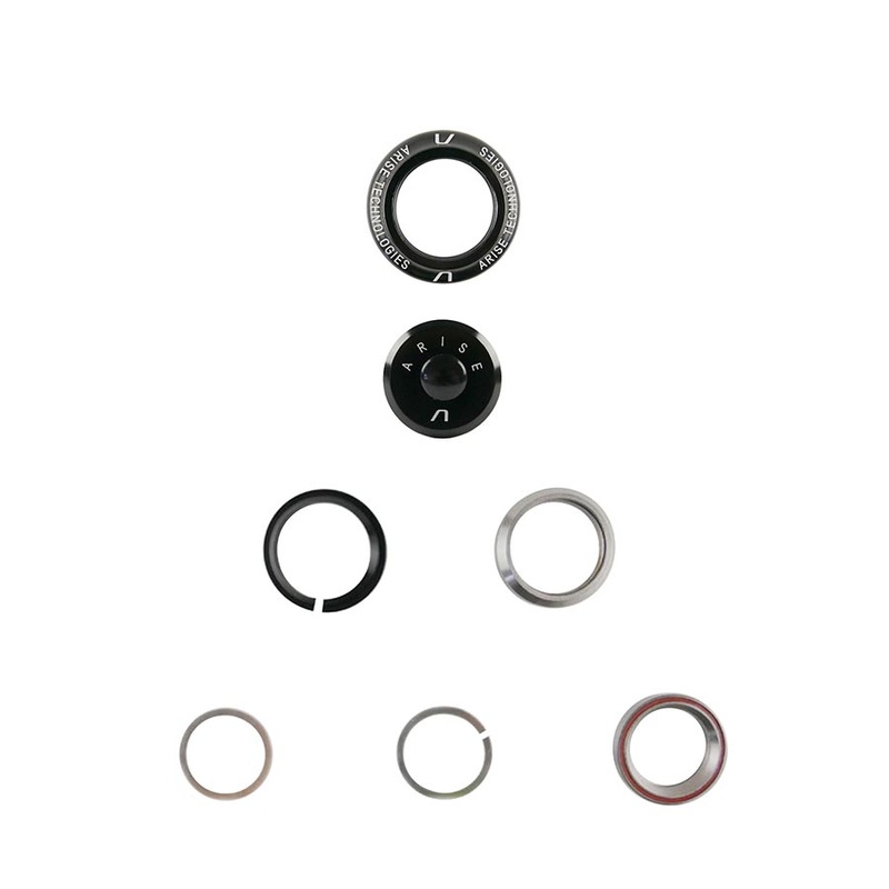 ARISE Crystal 1-1/8” Headset Integrated Complete Black