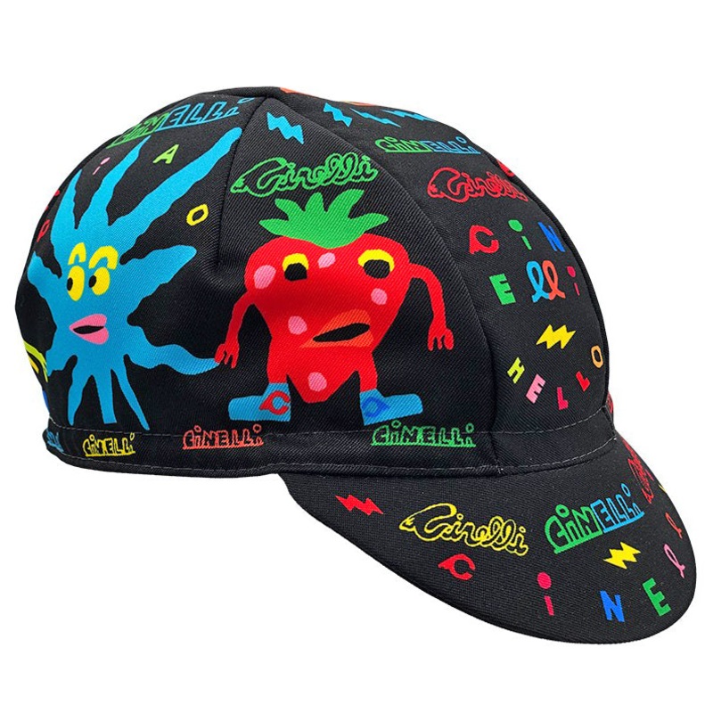 Cycling Cap Binkow Art Best Friends Black