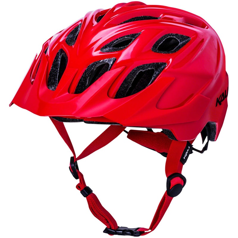 Kali Protectives Chakra Helmet – Gloss Red Large/X-Large