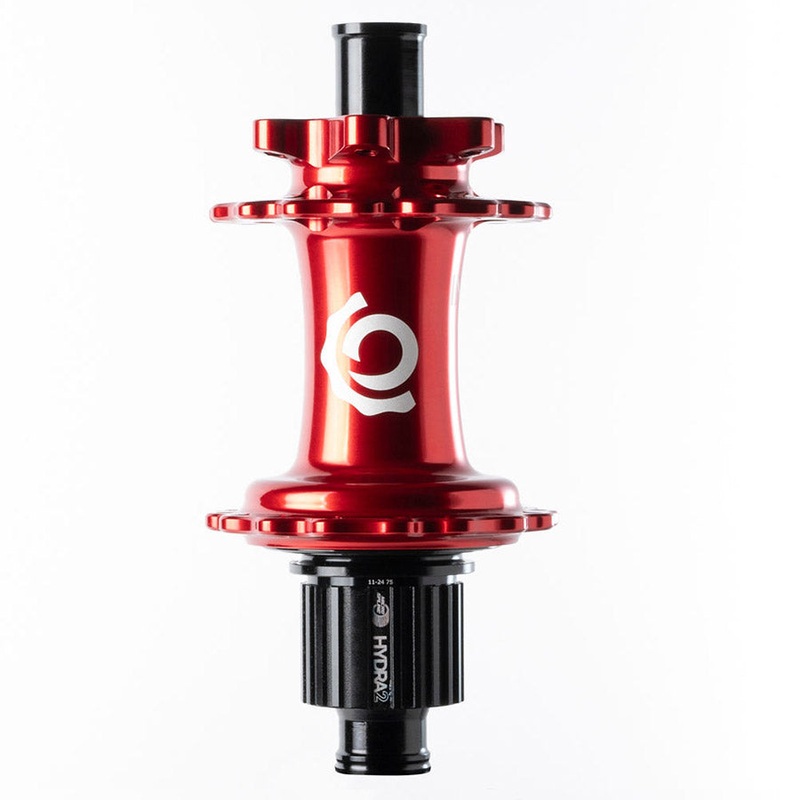 Industry Nine Hydra 2 Classic Rear Hub – 12 x 148mm 6-Bolt Micro Spline Red 32H