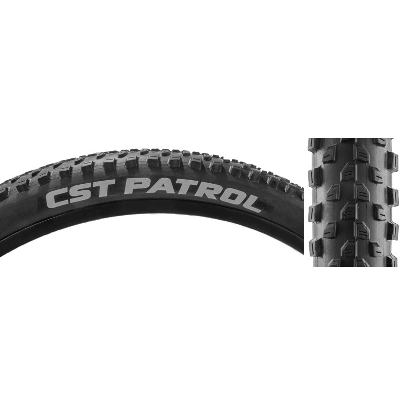 CST Patrol Tire – 27.5 x 2.25 Clincher Wire Black 27tpi