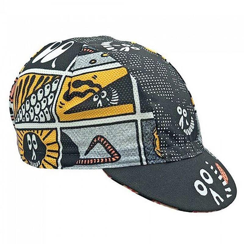 Cycling Cap Barton Art Alley Mouse black