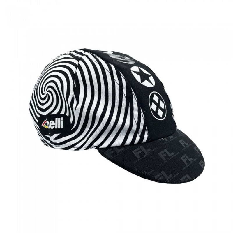 Cycling Cap Futura Spiral Black