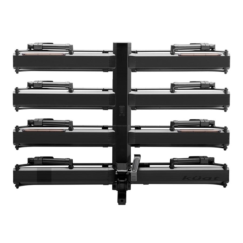 Piston Pro X Hitch Bike Rack Add-On – 2-Bike LED Lights 4-Pin Plug Kashima Coat Galaxy Gray