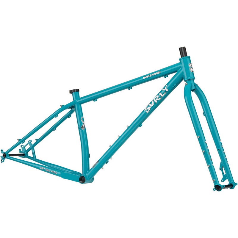 Karate Monkey Frameset – 27.5 Steel Lost at Sea Blue Small