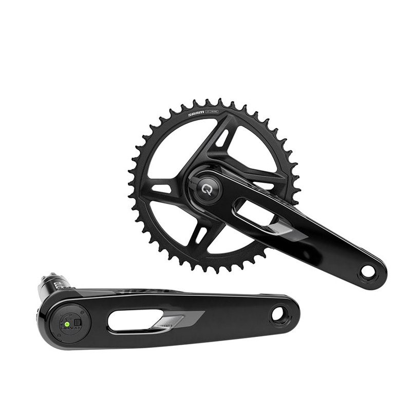 SRAM Force 1 AXS Power Meter Crankset – 170mm 12-Speed 50t Aero PM Chainring 8-Bolt Direct Mount DUB Spindle Carbon E1