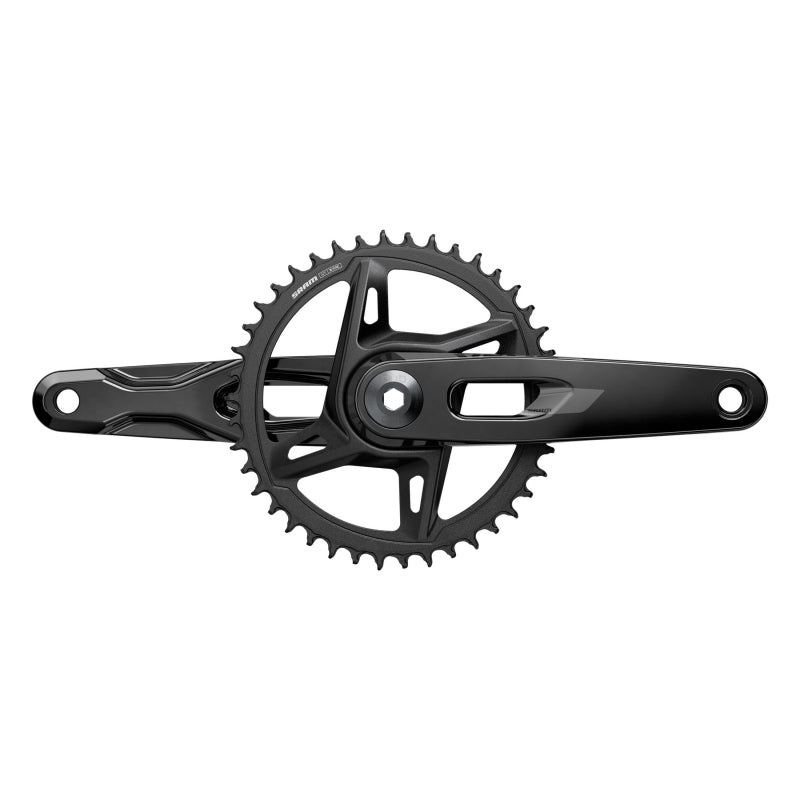 SRAM Rival 1x XPLR Wide Crankset – 165mm 12/13-Speed 42t 8-Bolt Direct Mount DUB Spindle BLK E1
