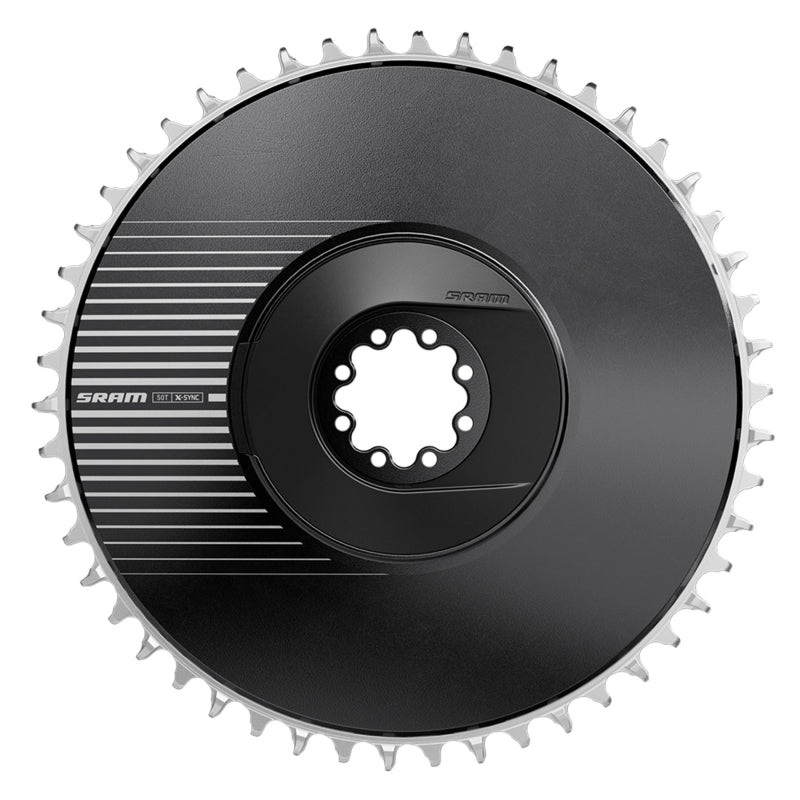 SRAM Rival X-Sync Direct Mount Road Chainring – 40t 12-Speed 8-Bolt Direct Mount 6.5mm Offset BLK E1