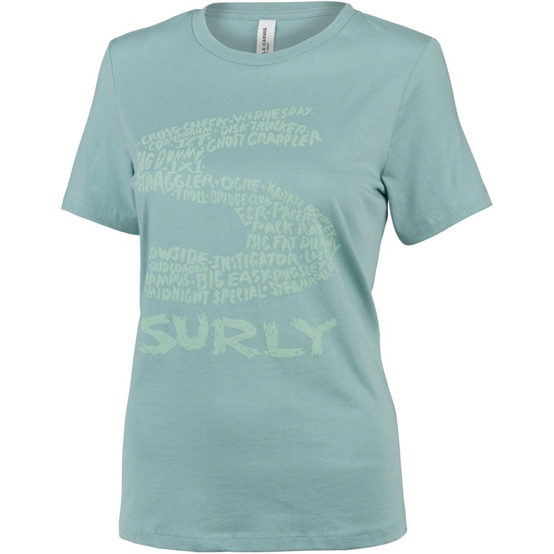Steel Consortium Womens T-Shirt – Dusty Blue Medium