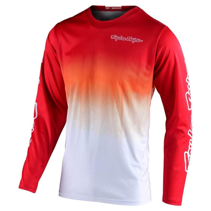 GP Mountain Bike Jersey – Red|Red/White|Small|Medium|Large|X-Large|XX-Large