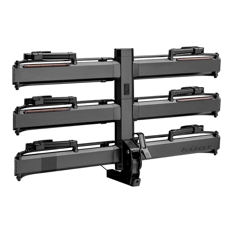 Piston Pro X Hitch Bike Rack Add-On – 1-Bike LED Lights 4-Pin Plug Kashima Coat Galaxy Gray