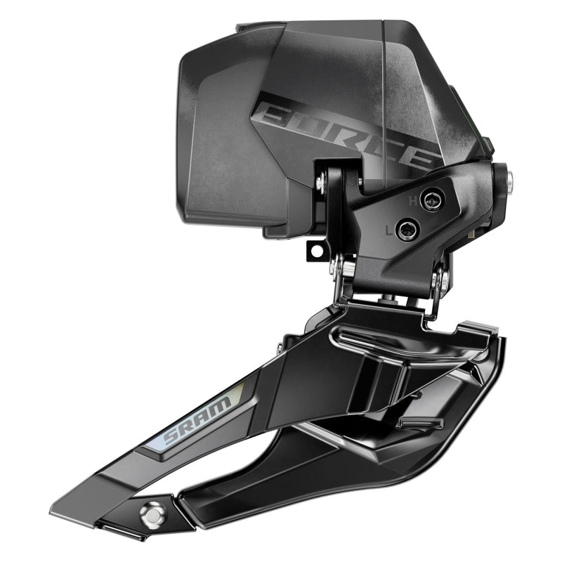 SRAM Force AXS Front Derailleur – 2×12-Speed Braze-on Battery Not Included BLK E1
