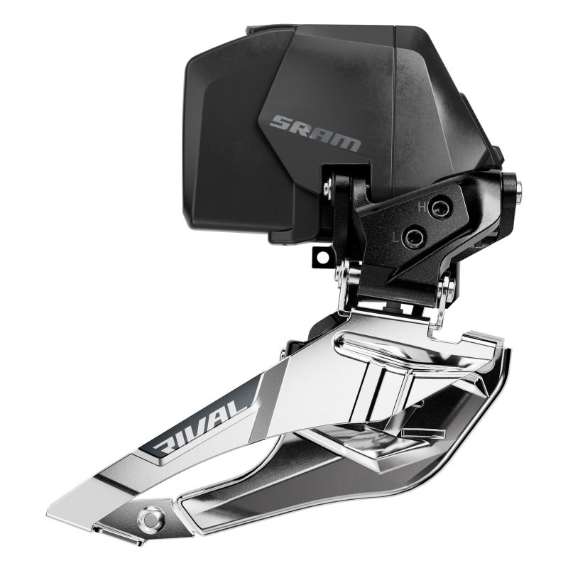 SRAM Rival AXS Front Derailleur – 2×12-Speed Braze-on Battery Not Included BLK E1