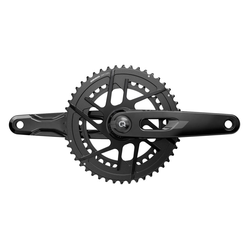 SRAM Rival AXS Power Meter Crankset – 170mm 12-Speed 48/35t 8-Bolt Direct Mount DUB PM Spindle BLK E1