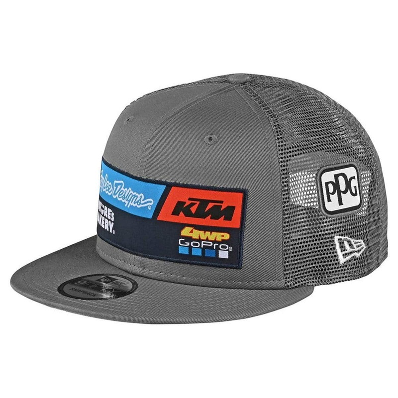 Tld Ktm Team Snapback Hat – Gray
