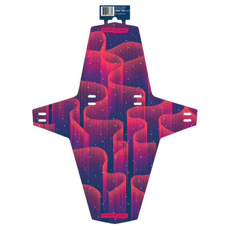 Aurora Long Fender|Green|Pink