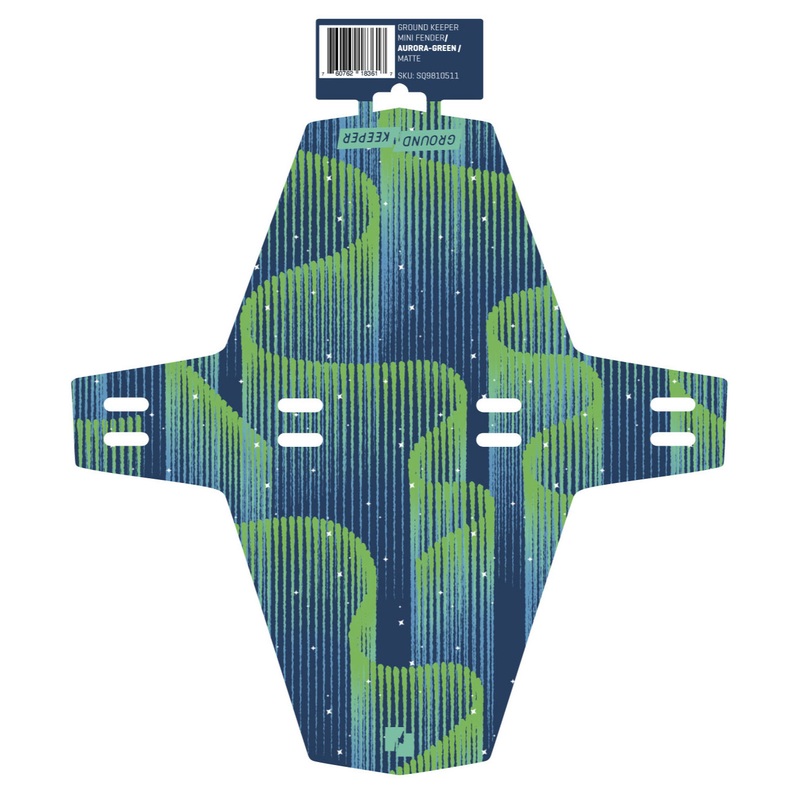 Aurora Mini Fender|Green|Pink|Matte|Sparkle