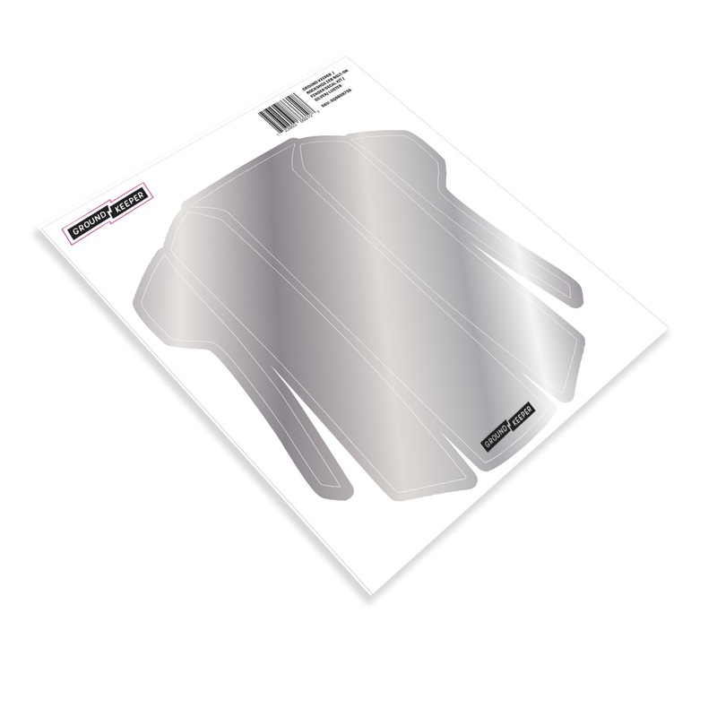 Metallic RockShox Bolt-On ZEB/Domain Fender Decal Kit